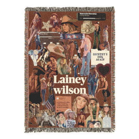 Lainey Wilson Woven Blanket
