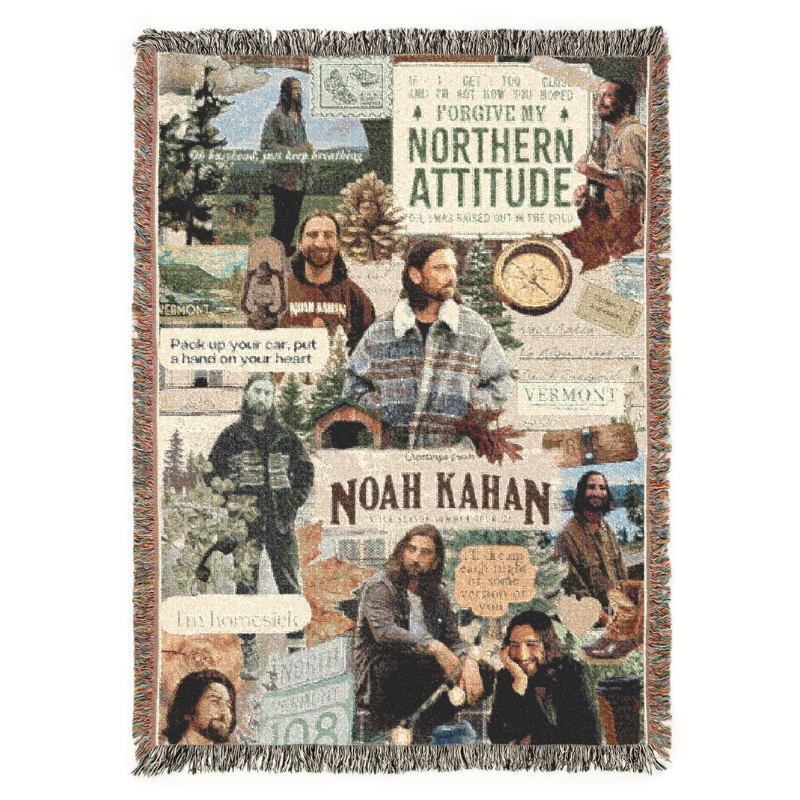 Noah Kahan Woven Blanket